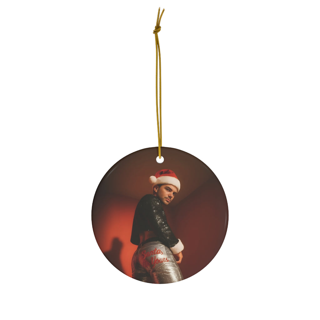 Cam XI “Santa, It’s Yours” Ceramic Christmas Ornament